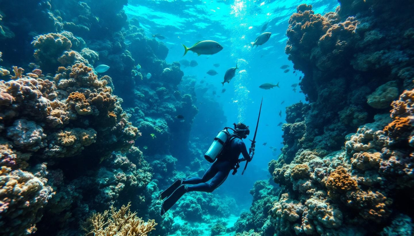 Como escolher o fato de caça submarina ideal para diferentes ambientes marinhos?
