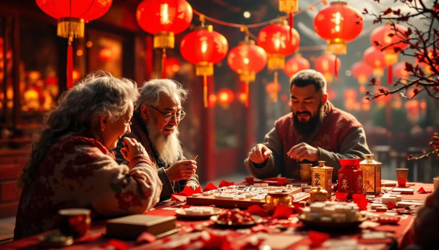 Turismo/Viagem - Explorando a cultura chinesa através de jogos temáticos de sorte
